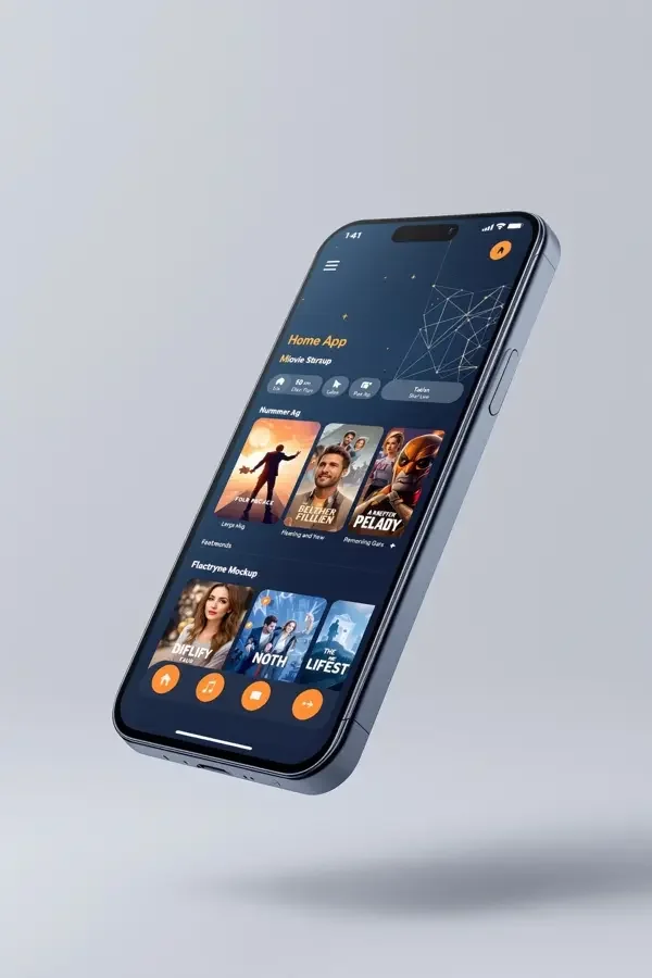 YY影院APP手机界面展示